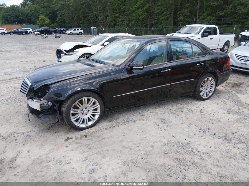 2008 Mercedes-benz E-class VIN WDBUF56X58B259292 IAAI salvage auction — FRONT END, Salvage (South Carolina), sold $1,800 on 2026-08-06 (photo 2)