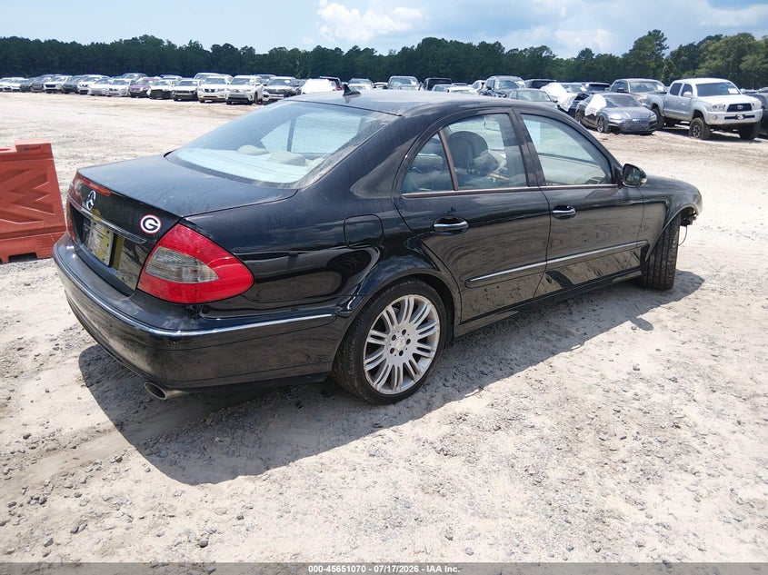 2008 Mercedes-benz E-class VIN WDBUF56X58B259292 IAAI salvage auction — FRONT END, Salvage (South Carolina), sold $1,800 on 2026-08-06 (photo 4)