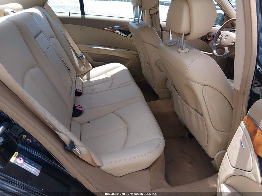2008 Mercedes-benz E-class VIN WDBUF56X58B259292 IAAI salvage auction — FRONT END, Salvage (South Carolina), sold $1,800 on 2026-08-06 (photo 8)