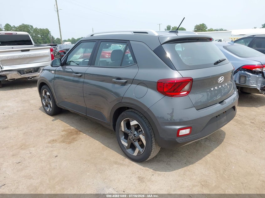 2025 Hyundai Venue VIN KMHRC8A31SU404972 IAAI salvage auction — FRONT END, Salvage Title, sold $6,000 on 2026-07-19 (photo 3)