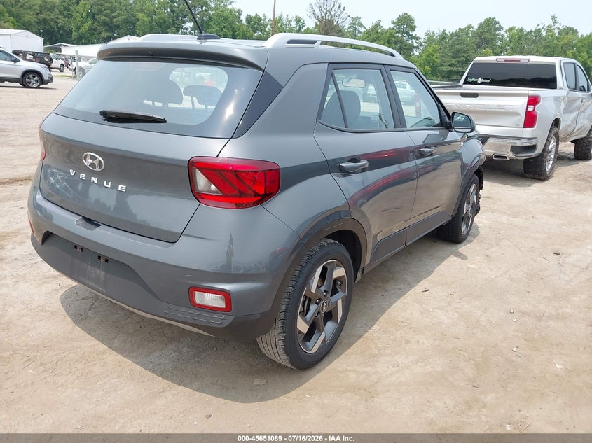 2025 Hyundai Venue VIN KMHRC8A31SU404972 IAAI salvage auction — FRONT END, Salvage Title, sold $6,000 on 2026-07-19 (photo 4)