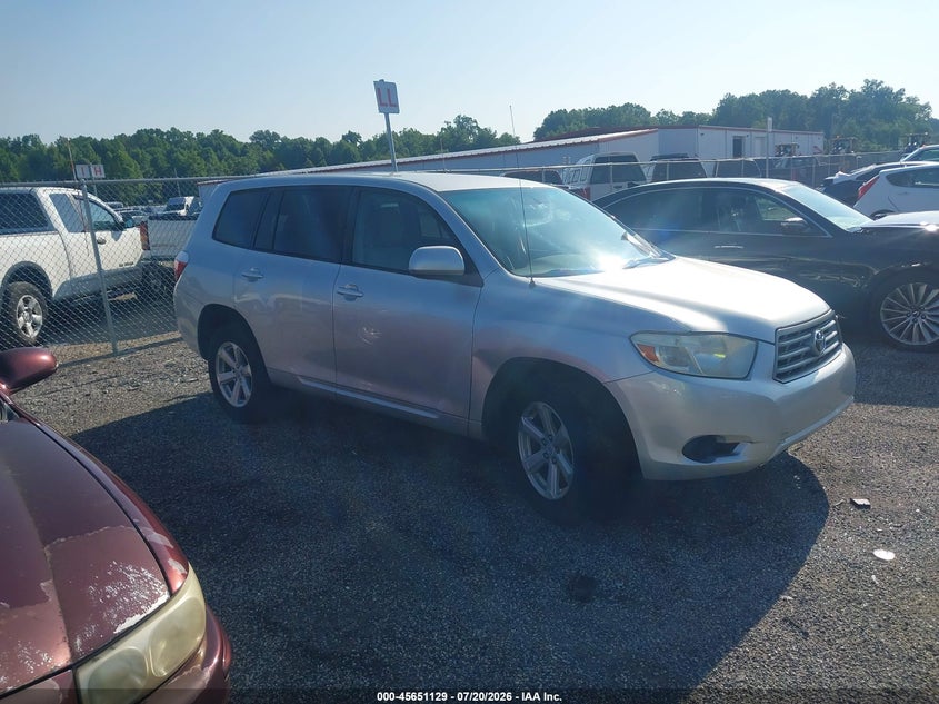 2008 Toyota Highlander VIN JTEES41A282035665 IAAI salvage auction — NORMAL WEAR, Clear (South Carolina), sold $975 on 2026-07-30 (photo 1)