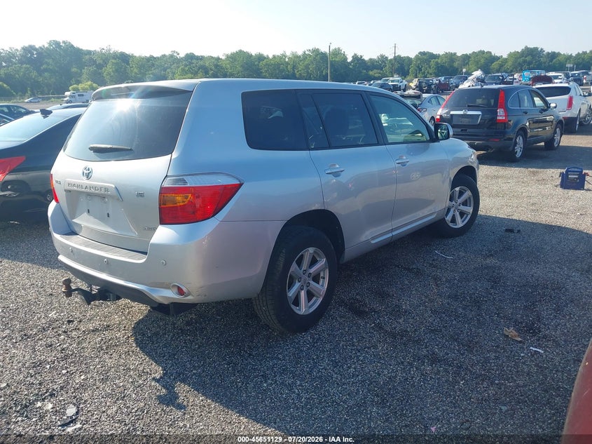 2008 Toyota Highlander VIN JTEES41A282035665 IAAI salvage auction — NORMAL WEAR, Clear (South Carolina), sold $975 on 2026-07-30 (photo 4)