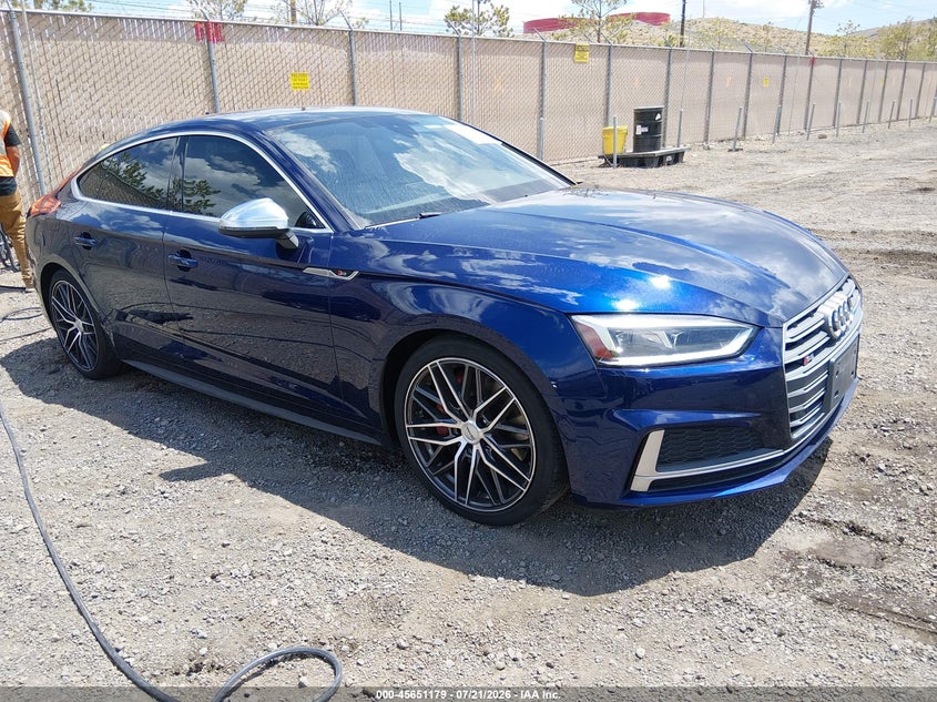 2018 Audi S5 VIN WAUB4CF58JA024444 — IAAI salvage auction photo