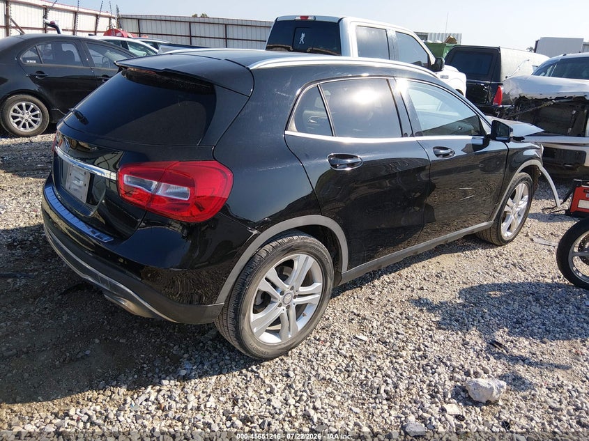 2016 Mercedes-benz Gla-klasse VIN WDCTG4EB5GJ224714 IAAI salvage auction — FRONT END, Salvage (Arkansas), sold $1,050 on 2026-08-13 (photo 4)