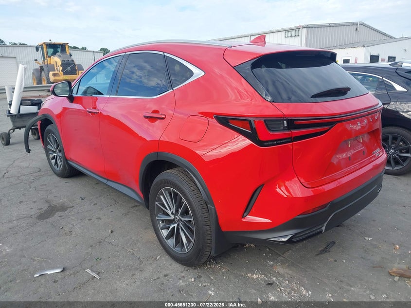 2024 Lexus Nx VIN JTJHKCEZ6R2022413 IAAI salvage auction — RIGHT FRONT, Salvage (North Carolina), sold $17,600 on 2026-08-02 (photo 3)