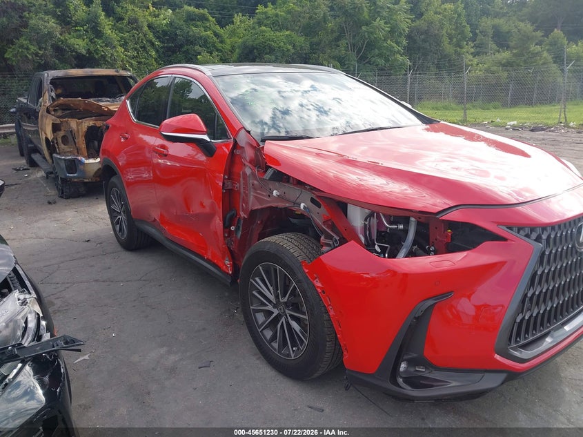 2024 Lexus Nx VIN JTJHKCEZ6R2022413 IAAI salvage auction — RIGHT FRONT, Salvage (North Carolina), sold $17,600 on 2026-08-02 (photo 6)