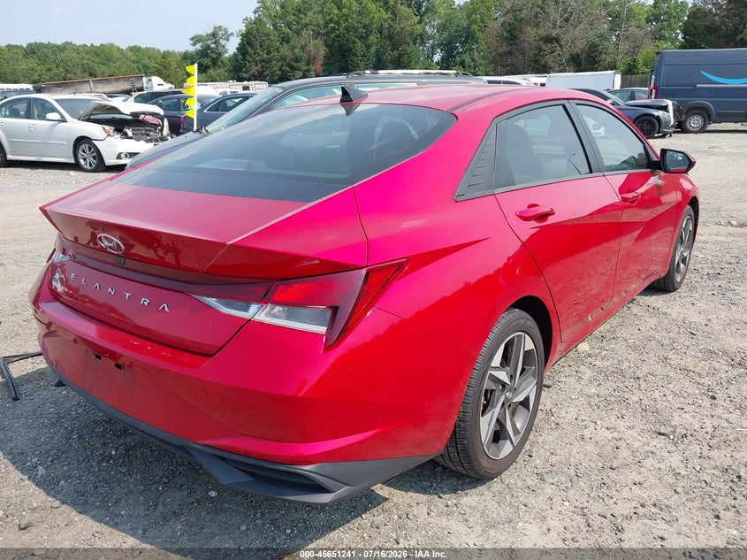 2023 Hyundai Elantra VIN 5NPLS4AG1PH102060 IAAI salvage auction — LEFT SIDE, Salvage (Virginia), sold $3,650 on 2026-07-31 (photo 4)