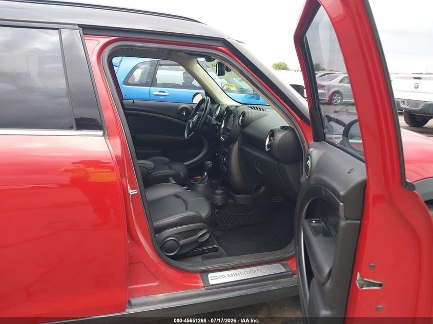 2013 Mini Countryman VIN WMWZC3C56DWP21544 IAAI salvage auction — LEFT REAR, Salvage Title, sold $1,325 on 2026-08-11 (photo 5)