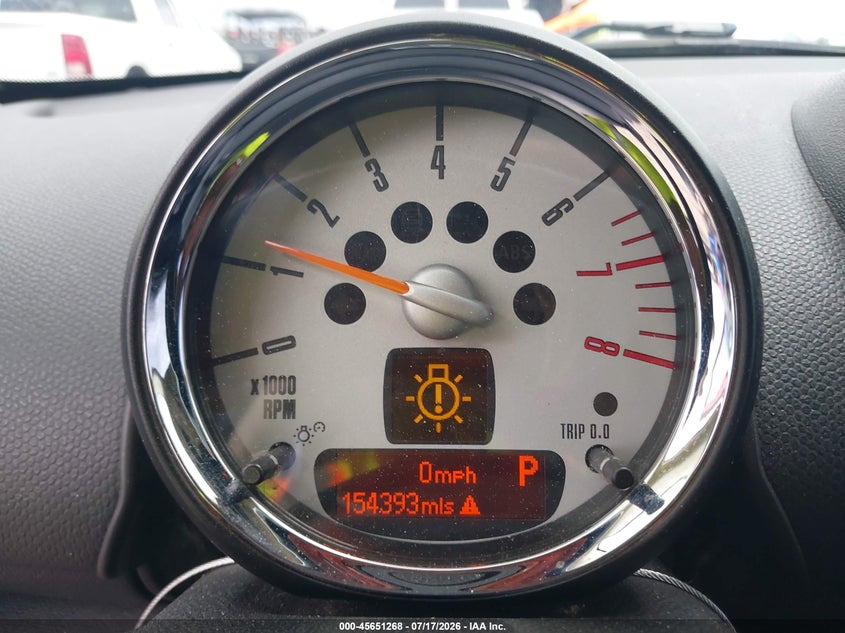 2013 Mini Countryman VIN WMWZC3C56DWP21544 IAAI salvage auction — LEFT REAR, Salvage Title, sold $1,325 on 2026-08-11 (photo 7)