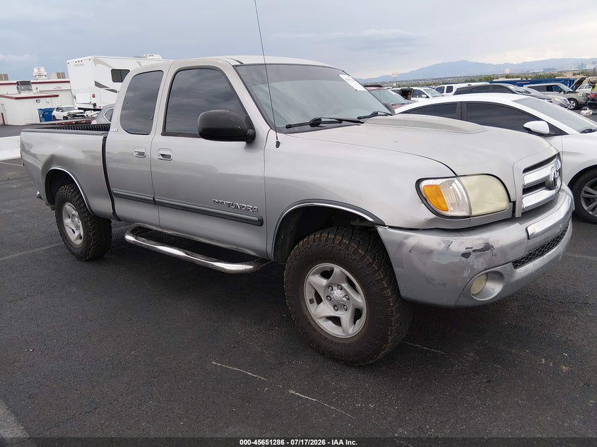 2003 Toyota Tundra VIN 5TBRT34143S378626 IAAI salvage auction — FRONT & REAR, Salvage (Nevada), sold $1,400 on 2026-07-31 (photo 1)