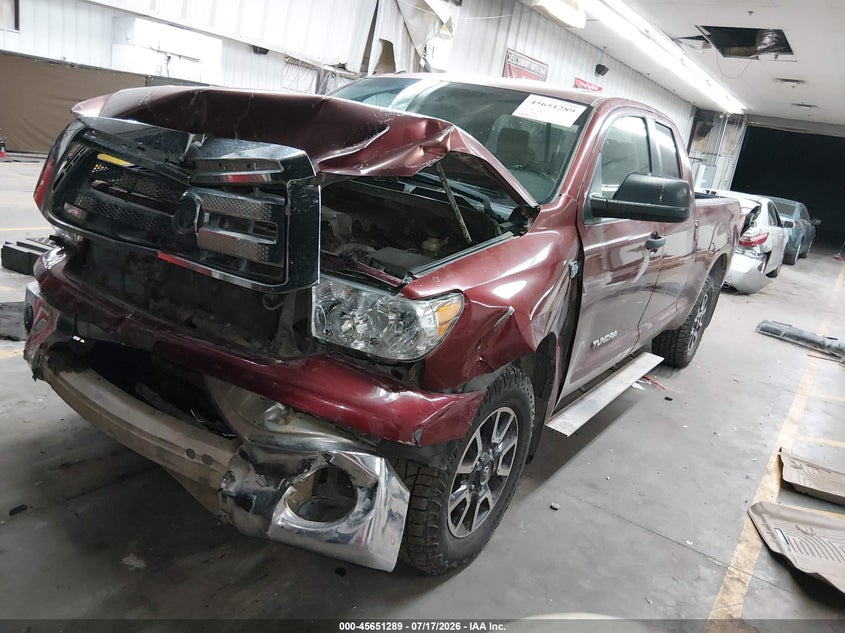 2010 Toyota Tundra VIN 5TFRY5F11AX086067 IAAI salvage auction — FRONT END, Salvage (Arizona), sold $3,250 on 2026-08-03 (photo 2)