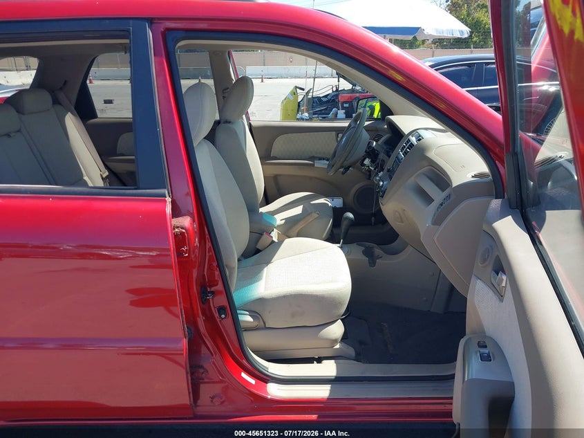 2008 Kia Sportage VIN KNDJE723687478304 IAAI salvage auction — NORMAL WEAR, Clear - Dealer Only (California), sold $375 on 2026-07-29 (photo 5)