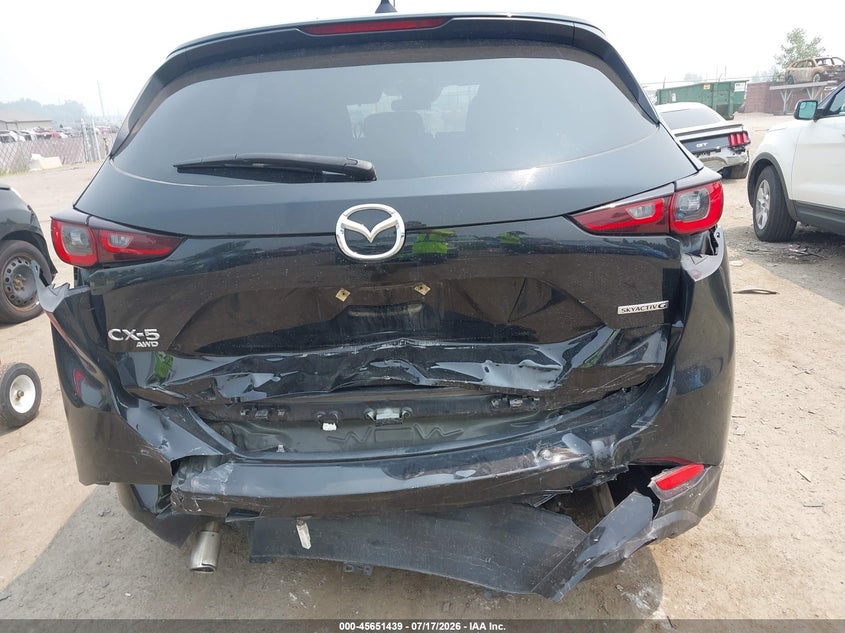2024 Mazda Cx-5 VIN JM3KFBBL4R0455450 IAAI salvage auction — REAR END, Wait Title, sold $7,200 on 2026-08-29 (photo 6)