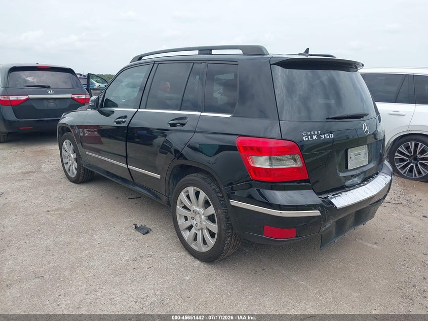 2012 Mercedes-benz Glk-klasse VIN WDCGG5GB5CF897441 IAAI salvage auction — FRONT END, Salvage Title, sold $2,550 on 2026-08-07 (photo 3)