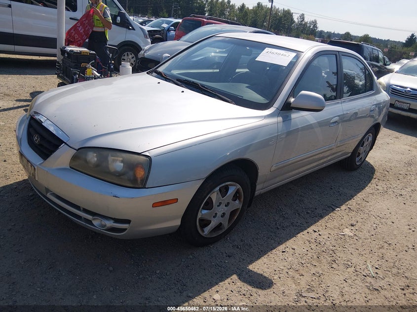2006 Hyundai Elantra VIN KMHDN46D26U256478 IAAI salvage auction — NORMAL WEAR, Rebuilt-Non-Public (Washington), sold $375 on 2026-07-24 (photo 2)