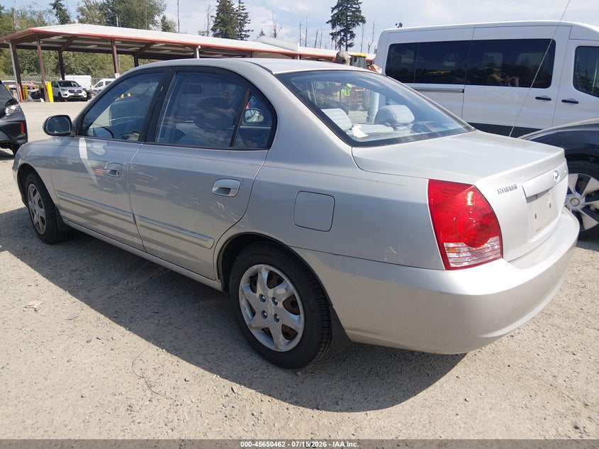 2006 Hyundai Elantra VIN KMHDN46D26U256478 IAAI salvage auction — NORMAL WEAR, Rebuilt-Non-Public (Washington), sold $375 on 2026-07-24 (photo 3)