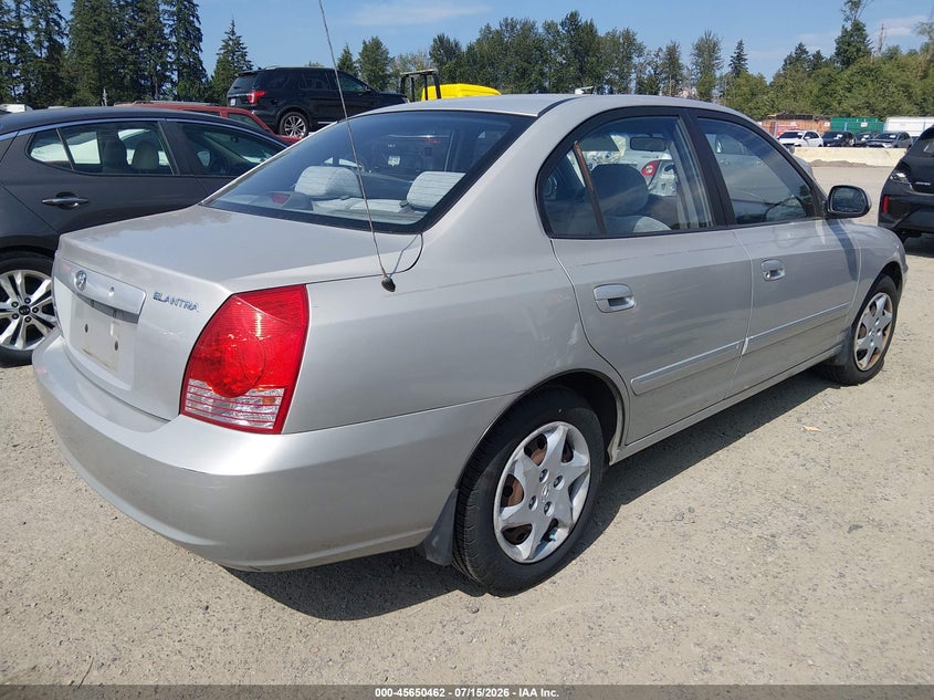 2006 Hyundai Elantra VIN KMHDN46D26U256478 IAAI salvage auction — NORMAL WEAR, Rebuilt-Non-Public (Washington), sold $375 on 2026-07-24 (photo 4)