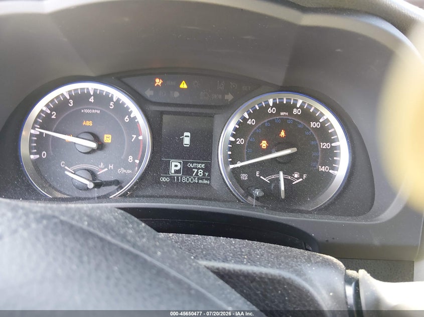2015 Toyota Highlander VIN 5TDBKRFHXFS195227 IAAI salvage auction — RIGHT FRONT, Salvage Title, sold $4,100 on 2026-08-01 (photo 7)