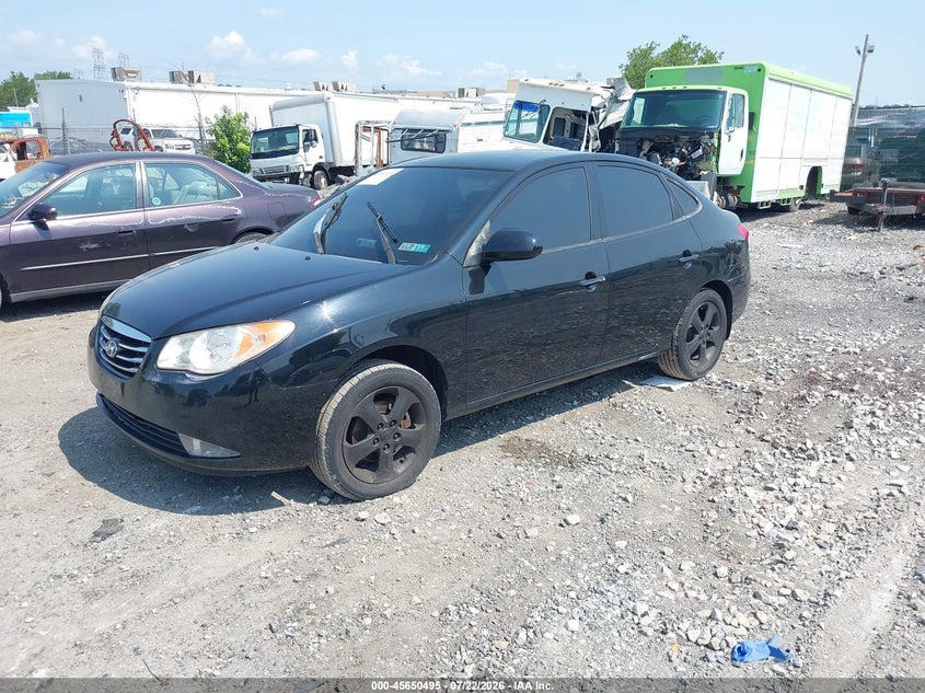 2010 Hyundai Elantra VIN KMHDU4AD7AU847490 IAAI salvage auction — REAR END, Salvage (Pennsylvania), sold $375 on 2026-07-26 (photo 2)