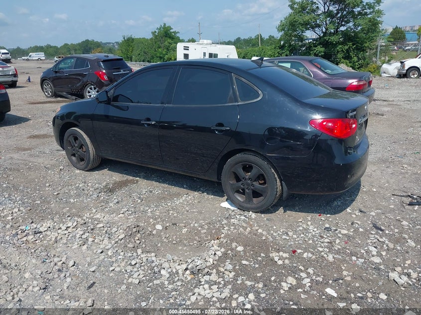 2010 Hyundai Elantra VIN KMHDU4AD7AU847490 IAAI salvage auction — REAR END, Salvage (Pennsylvania), sold $375 on 2026-07-26 (photo 3)