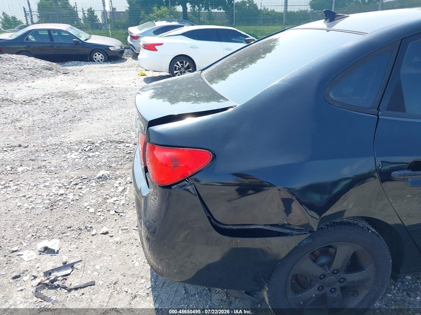 2010 Hyundai Elantra VIN KMHDU4AD7AU847490 IAAI salvage auction — REAR END, Salvage (Pennsylvania), sold $375 on 2026-07-26 (photo 6)