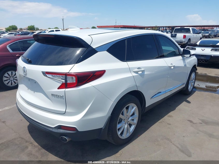 2021 Acura Rdx VIN 5J8TC1H30ML001664 IAAI salvage auction — FRONT END, Salvage (Arizona), sold $3,000 on 2026-07-29 (photo 4)