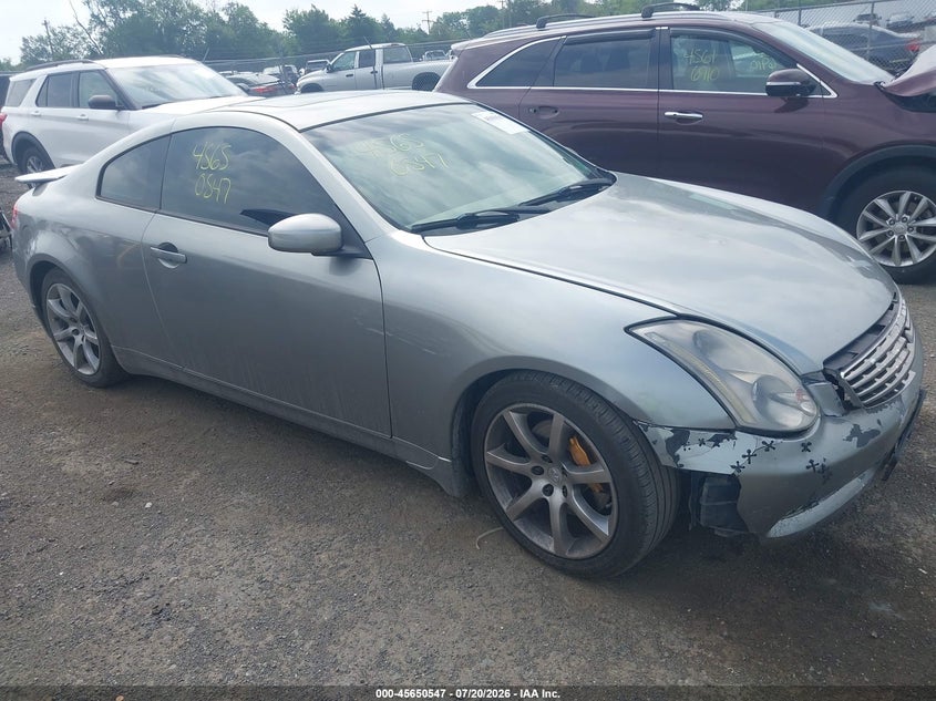 2004 Infiniti G35 VIN JNKCV54E84M823760 IAAI salvage auction — FRONT END, Clear (Virginia), sold $525 on 2026-07-28 (photo 1)