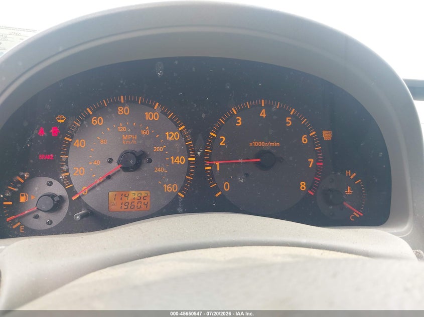 2004 Infiniti G35 VIN JNKCV54E84M823760 IAAI salvage auction — FRONT END, Clear (Virginia), sold $525 on 2026-07-28 (photo 7)