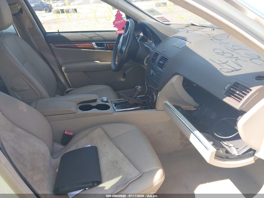 2010 Mercedes-benz C class VIN WDDGF5EBXAR129970 IAAI salvage auction — REAR END, Bill Of Sale (New York), sold $25 on 2026-08-18 (photo 5)