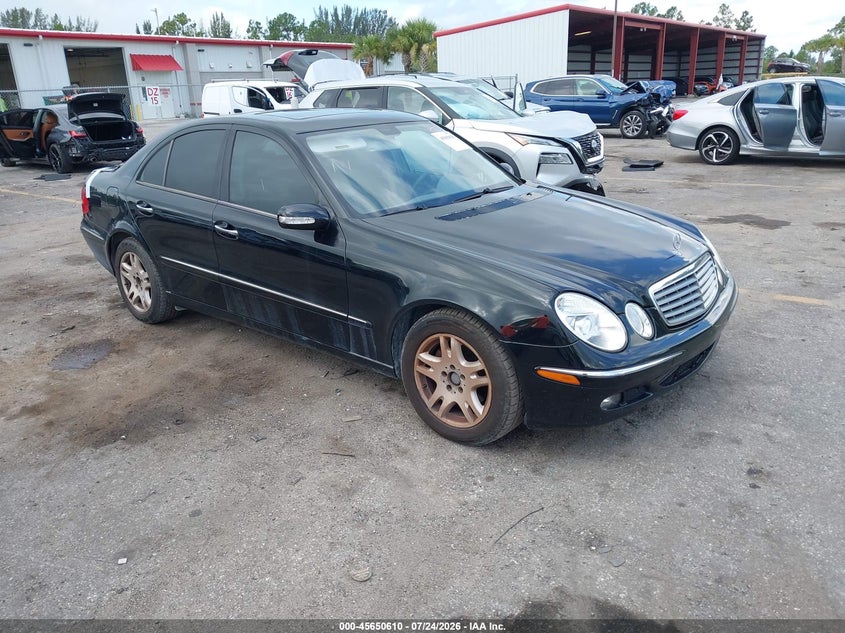 2005 Mercedes-benz E-class VIN WDBUF26J35A714748 IAAI salvage auction — REAR END, Rebuildable (Florida), sold $400 on 2026-08-10 (photo 1)