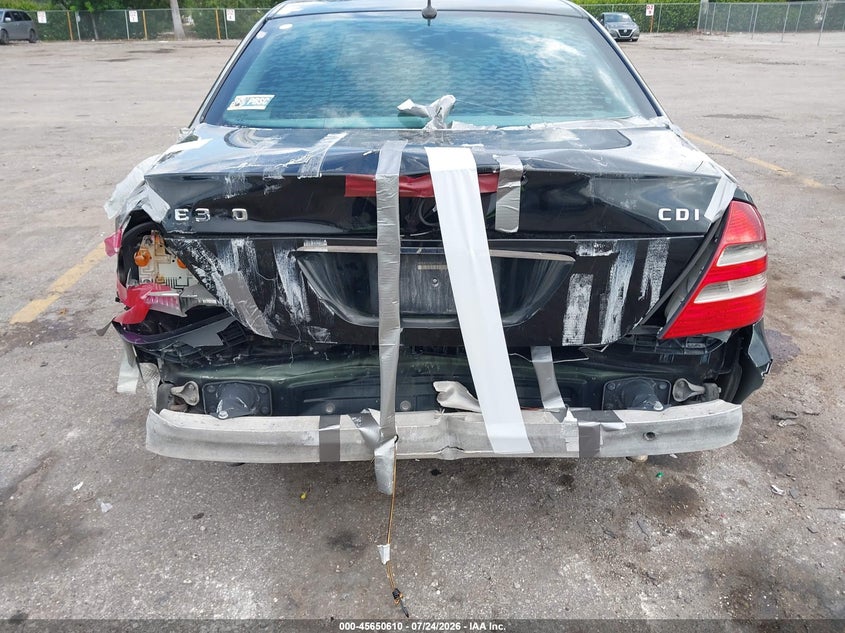 2005 Mercedes-benz E-class VIN WDBUF26J35A714748 IAAI salvage auction — REAR END, Rebuildable (Florida), sold $400 on 2026-08-10 (photo 6)