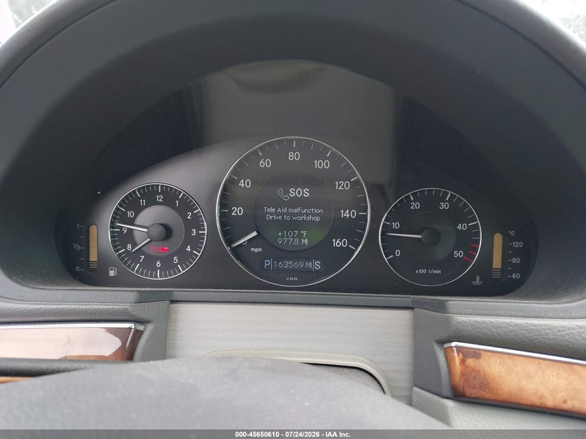 2005 Mercedes-benz E-class VIN WDBUF26J35A714748 IAAI salvage auction — REAR END, Rebuildable (Florida), sold $400 on 2026-08-10 (photo 7)