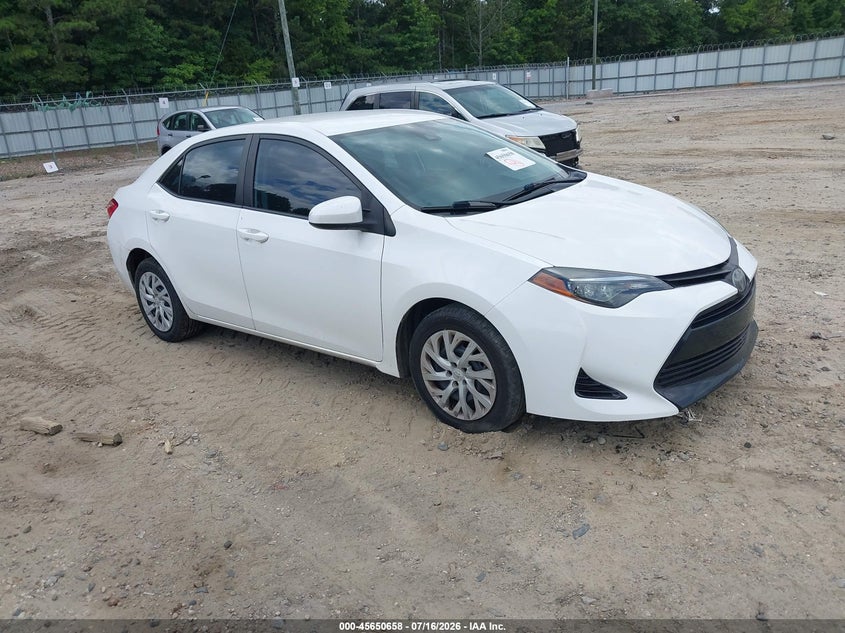 2019 Toyota Corolla VIN 5YFBURHE0KP857347 IAAI salvage auction — NORMAL WEAR, Clear (Georgia), sold $2,400 on 2026-07-30 (photo 1)