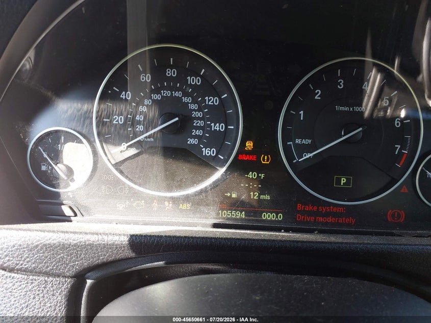 2013 BMW 3er VIN WBA3B5C50DJ598664 IAAI salvage auction — NORMAL WEAR, Clear (New Jersey), sold $400 on 2026-07-30 (photo 7)
