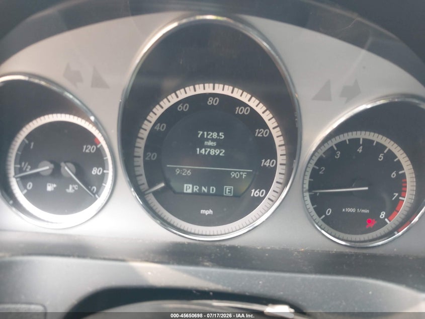 2011 Mercedes-benz C-klasse VIN WDDGF5EB2BA516416 IAAI salvage auction — RIGHT FRONT, Salvage - Greater Than 75% (Maryland), sold $700 on 2026-08-01 (photo 7)