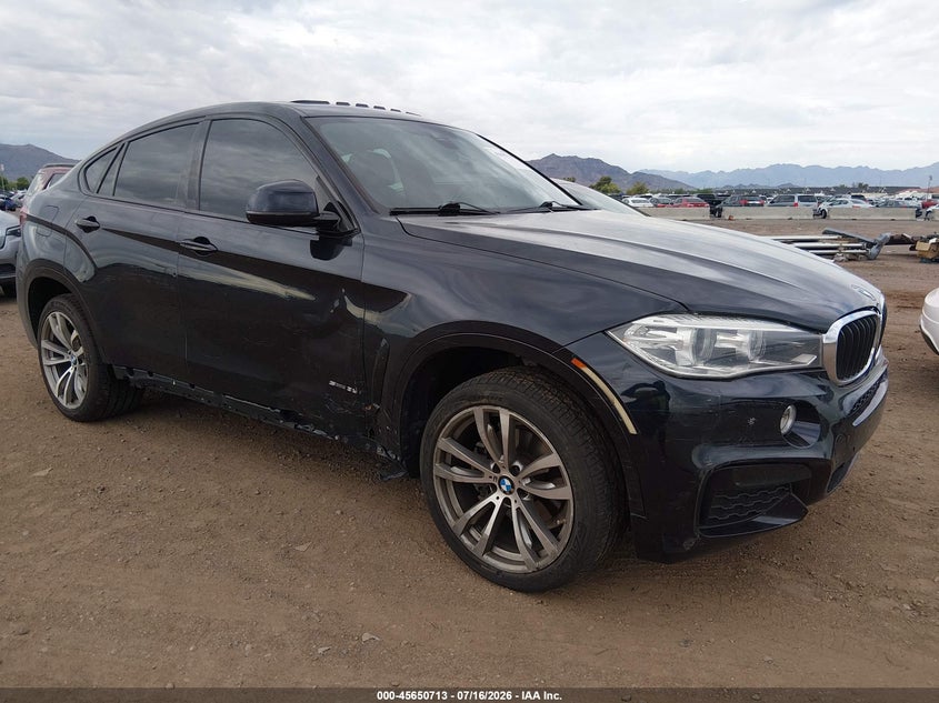 2018 BMW X6 VIN 5UXKU0C54J0G80489 IAAI salvage auction — NORMAL WEAR, Clear (Tennessee), sold $3,550 on 2026-07-28 (photo 1)