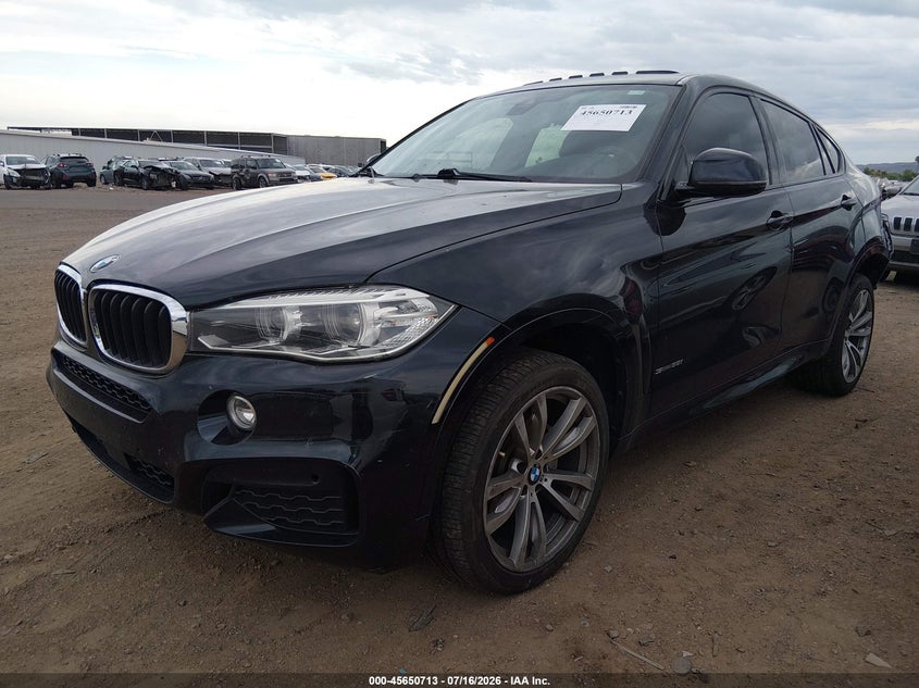 2018 BMW X6 VIN 5UXKU0C54J0G80489 IAAI salvage auction — NORMAL WEAR, Clear (Tennessee), sold $3,550 on 2026-07-28 (photo 2)