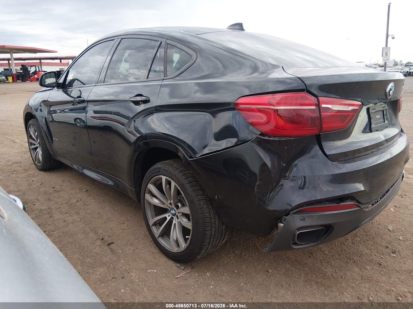 2018 BMW X6 VIN 5UXKU0C54J0G80489 IAAI salvage auction — NORMAL WEAR, Clear (Tennessee), sold $3,550 on 2026-07-28 (photo 3)