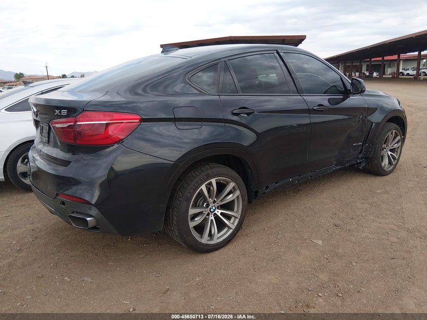 2018 BMW X6 VIN 5UXKU0C54J0G80489 IAAI salvage auction — NORMAL WEAR, Clear (Tennessee), sold $3,550 on 2026-07-28 (photo 4)