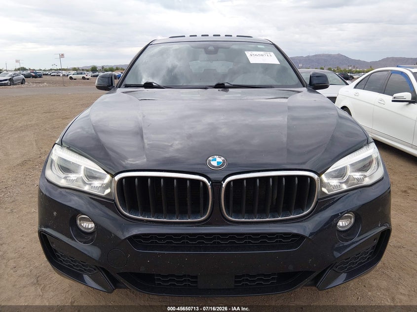 2018 BMW X6 VIN 5UXKU0C54J0G80489 IAAI salvage auction — NORMAL WEAR, Clear (Tennessee), sold $3,550 on 2026-07-28 (photo 6)