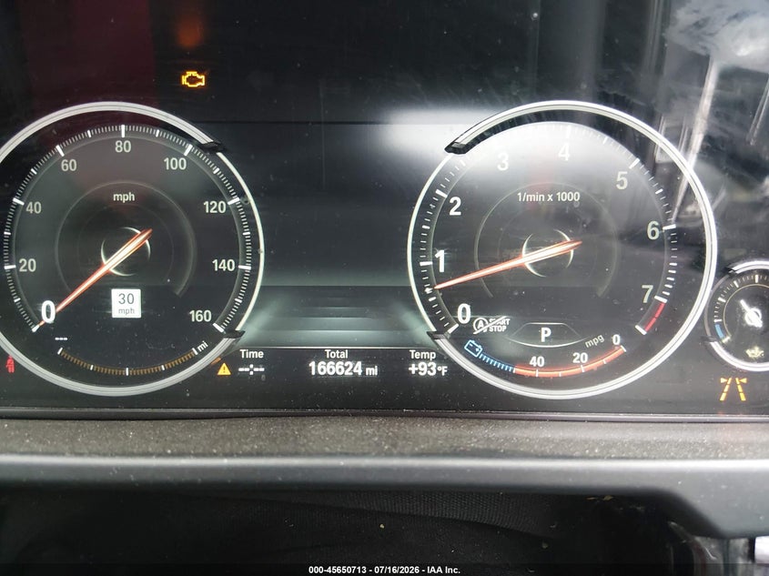 2018 BMW X6 VIN 5UXKU0C54J0G80489 IAAI salvage auction — NORMAL WEAR, Clear (Tennessee), sold $3,550 on 2026-07-28 (photo 7)