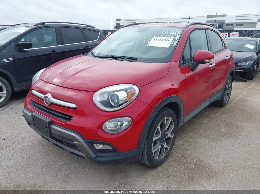 2018 Fiat 500x VIN ZFBCFXCB7JP636010 IAAI salvage auction — NORMAL WEAR, Original (Texas), sold $25 on 2026-07-28 (photo 2)