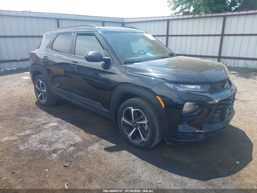 2023 Chevrolet Trailblazer VIN KL79MTSL0PB051496 IAAI salvage auction — LEFT FRONT, Bill Of Sale (Washington), sold $1,150 on 2026-07-28 (photo 1)