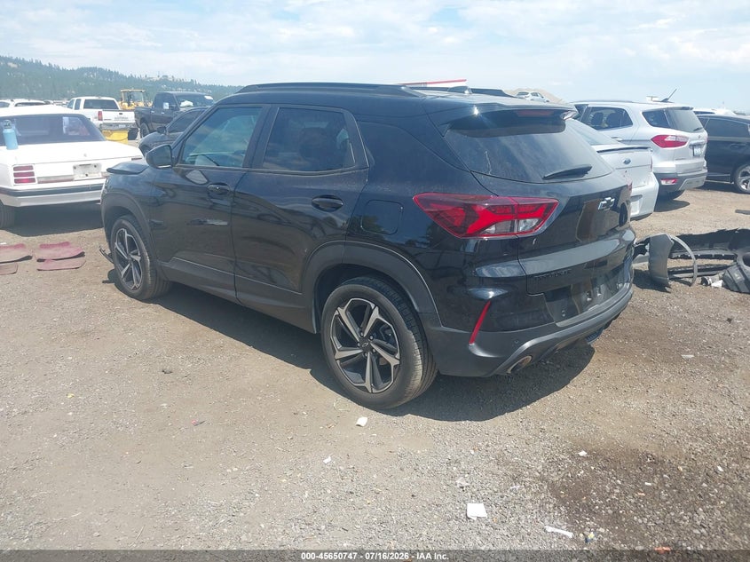 2023 Chevrolet Trailblazer VIN KL79MTSL0PB051496 IAAI salvage auction — LEFT FRONT, Bill Of Sale (Washington), sold $1,150 on 2026-07-28 (photo 3)