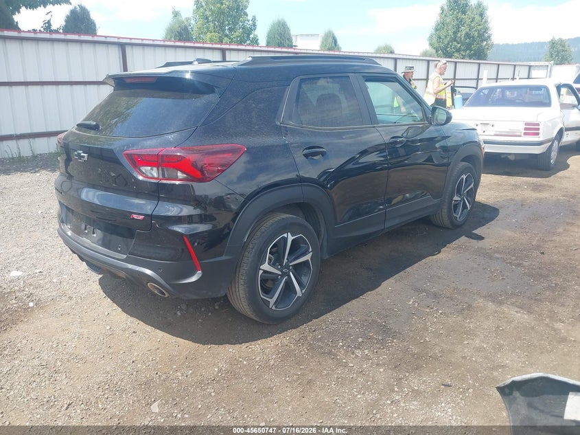 2023 Chevrolet Trailblazer VIN KL79MTSL0PB051496 IAAI salvage auction — LEFT FRONT, Bill Of Sale (Washington), sold $1,150 on 2026-07-28 (photo 4)