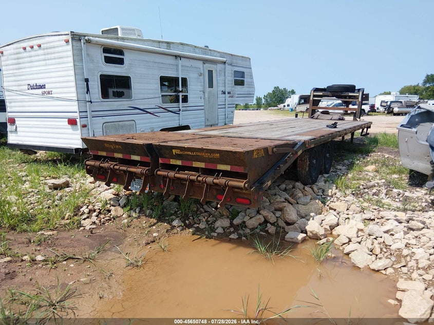 2022 Big Tex Trailer Co Inc Flatbed Gooseneck VIN 16V3F3821N6125004 IAAI salvage auction — FRAME DAMAGE, Junk Bill Of Sale Mv2459 (Wisconsin), sold $1,350 on 2026-09-16 (photo 4)