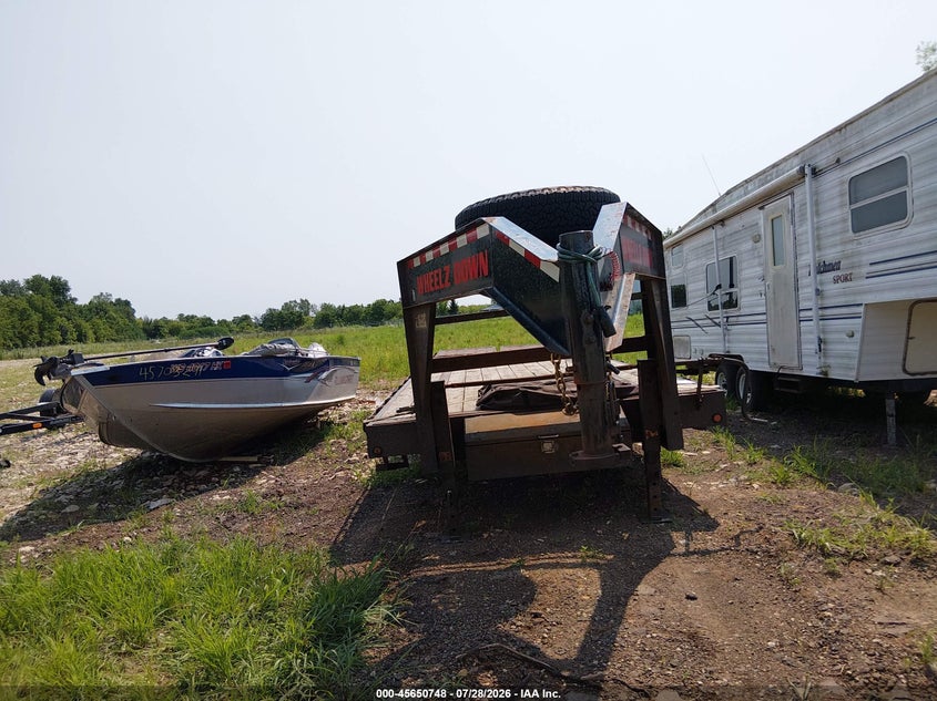 2022 Big Tex Trailer Co Inc Flatbed Gooseneck VIN 16V3F3821N6125004 IAAI salvage auction — FRAME DAMAGE, Junk Bill Of Sale Mv2459 (Wisconsin), sold $1,350 on 2026-09-16 (photo 6)