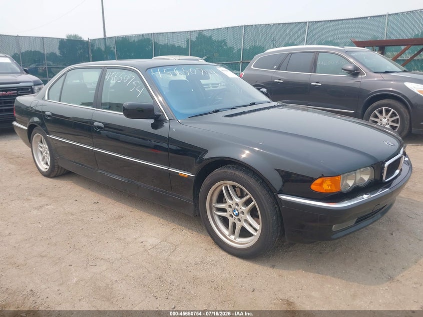 2000 BMW 7 series VIN WBAGH8348YDP07868 — IAAI salvage auction photo