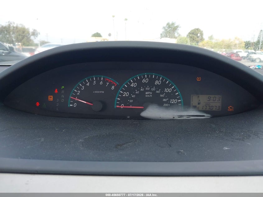 2010 Toyota Yaris VIN JTDBT4K30A1354630 IAAI salvage auction — LEFT FRONT, Salvage (California), sold $500 on 2026-07-30 (photo 7)